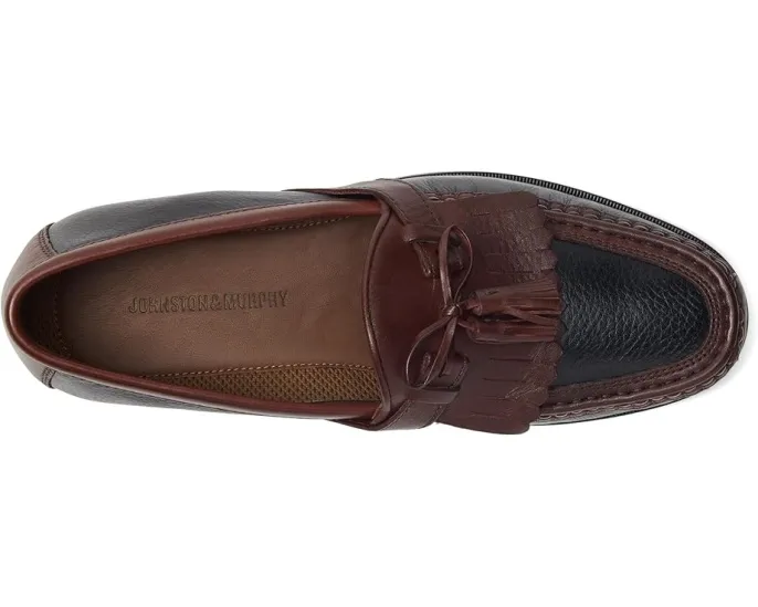 Мокасины Johnston & Murphy Aragon с килти и кисточками из оленьей кожи