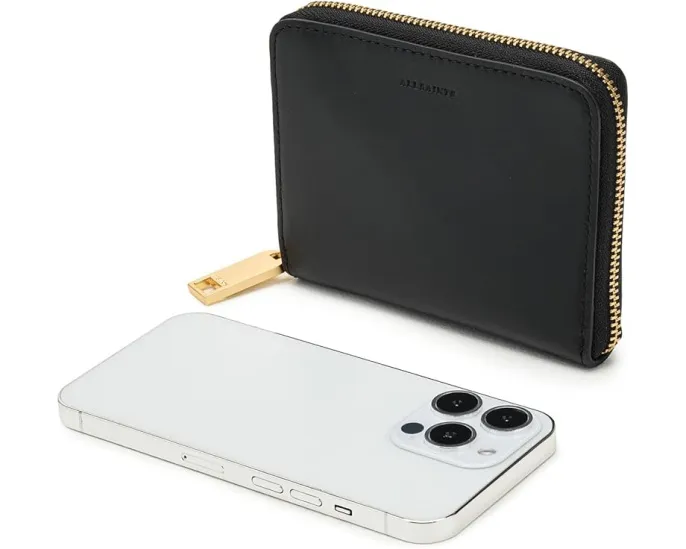 Кошелек AllSaints Lena Hex Zip на молнии с монетницей