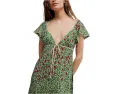 Сарафан мини Backroads Free People с цветочным принтом и карманами