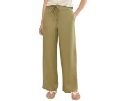 Брюки Petite Linen Wide-Leg от Lauren Ralph Lauren