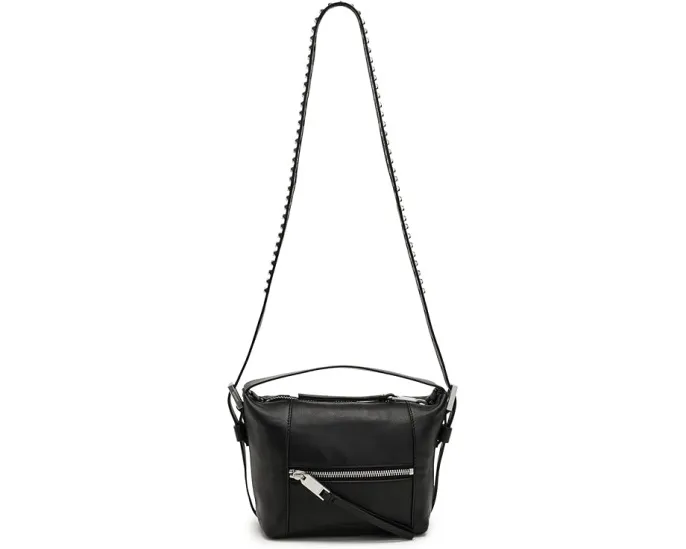 Сумка-хобо AllSaints Vega Emb Grab с отделкой под стежки и внешним карманом