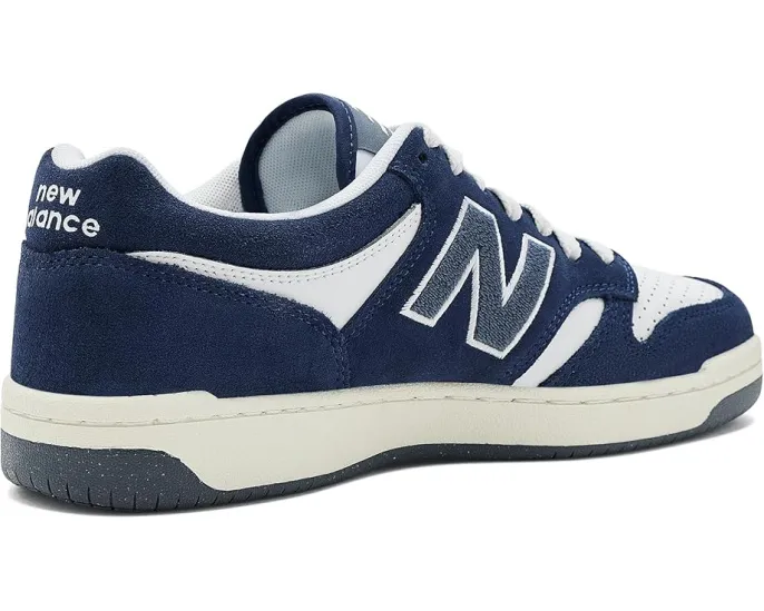 Кроссовки New Balance BB480L v1 с кожаным верхом и резиновой подошвой