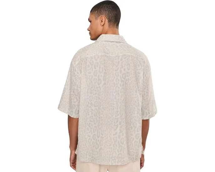 Рубашка с коротким рукавом Cruz Leo Short Sleeve Shirt AllSaints