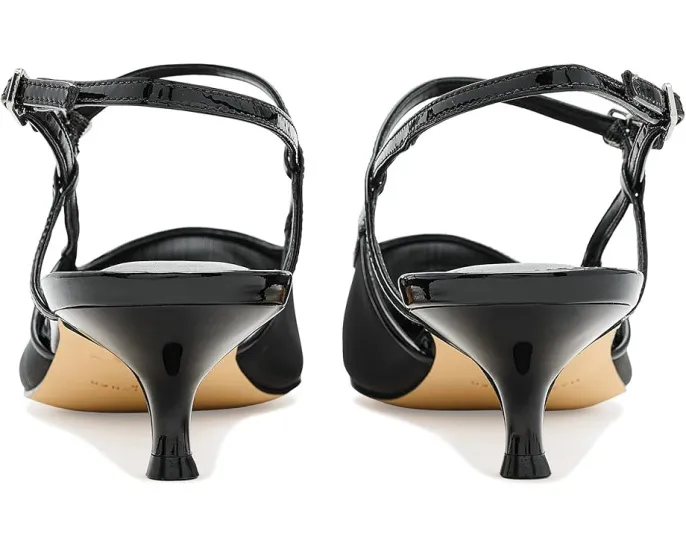 Marc Fisher LTD лодочки Ceddy с котячьим каблуком и ремешком-слингбек