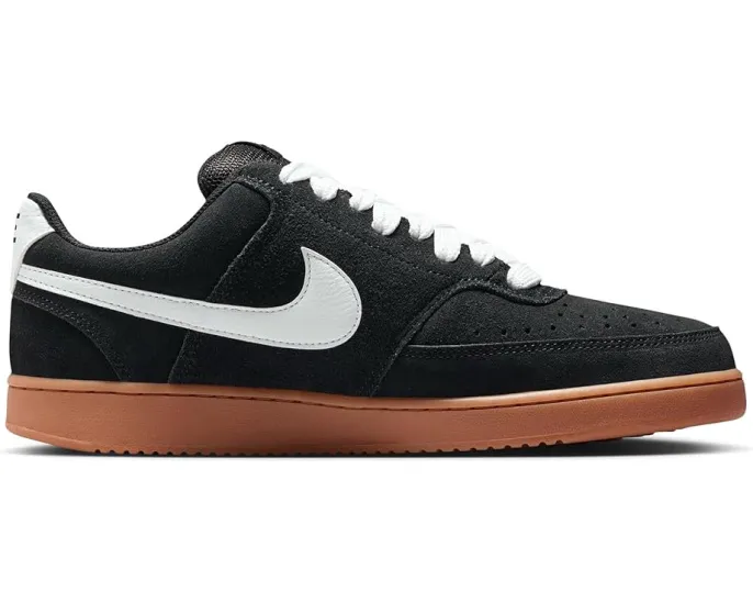 Кроссовки Nike Court Vision Low Flyease черно-коричневые