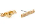 Серьги Mama Pave Studs с россыпью кубического циркония