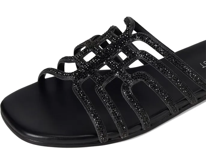 Плоские сандалии Nine West Timy с квадратным носком и украшениями