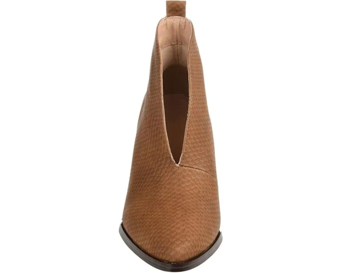 Ботильоны Journee Collection Bellamy с глубоким V-образным вырезом и каблуком