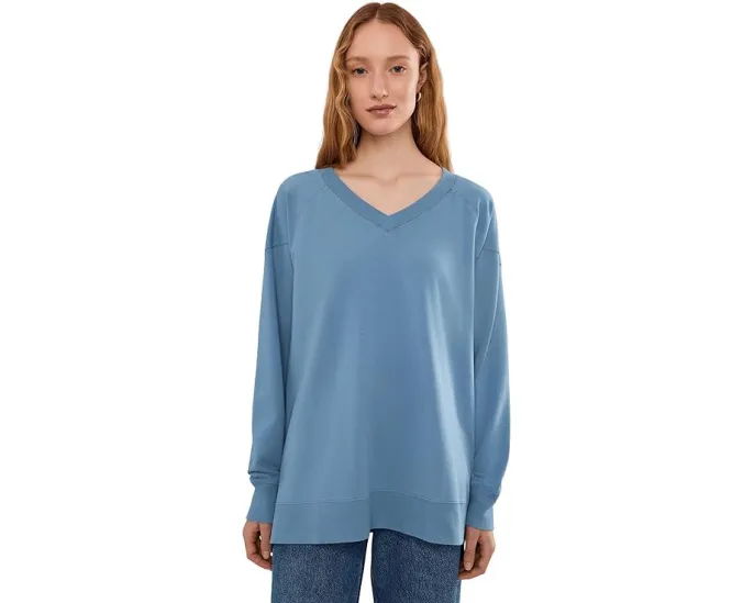 Свитшот Mod-o-doc с V-образным вырезом и длинными рукавами