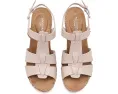Клинья Rockport Belle с открытым носом и кожаным верхом