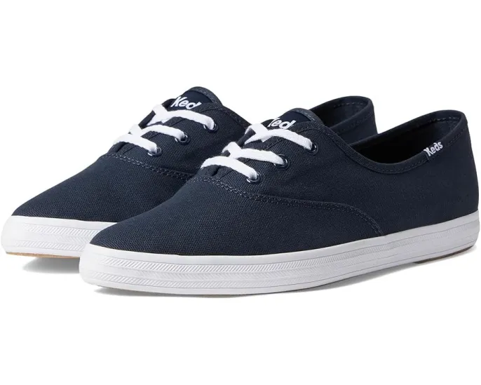 Кроссовки Keds Champion Point Low с заостренным носком из холста и резиновой подошвой