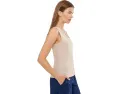 Топ NIC+ZOE Petite Perfect Knit Rib Scoop Tank с V-образным вырезом