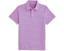Vineyard Vines поло Bradley Stripe Sankaty для детей из полиэстера