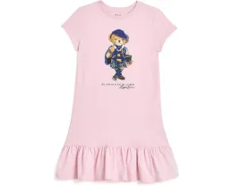 Платье Polo Bear из хлопкового джерси для детей