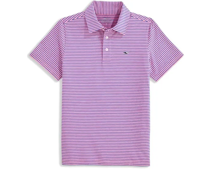 Vineyard Vines поло Bradley Stripe Sankaty для детей из полиэстера