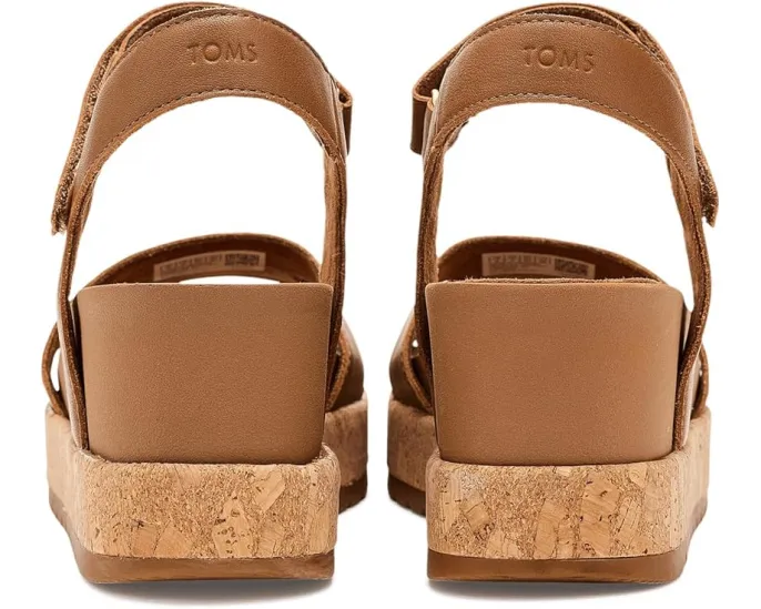 Сандалии TOMS Alana на клине с платформой и ремешками