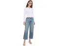 Брюки 7 For All Mankind Stovepipe Straight Ankle с завышенной талией