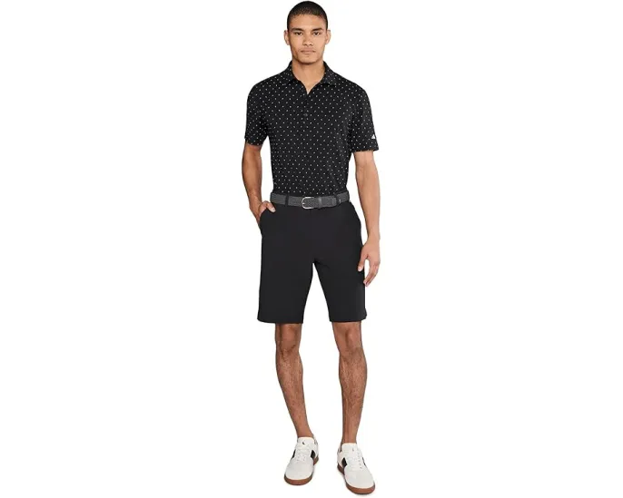 Polo футболка adidas Golf Ultimate365+ с микро-принтом и эластичной тканью