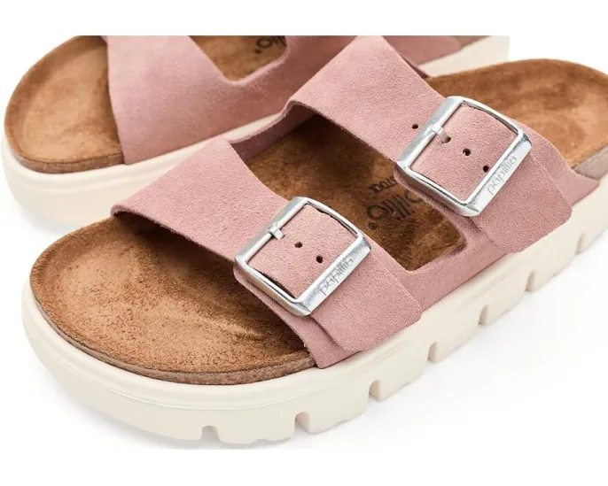 Birkenstock Arizona с массивной платформой на контурной стельке