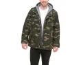 Куртка военная камуфляжная Levi's Washed Cotton Hooded с капюшоном