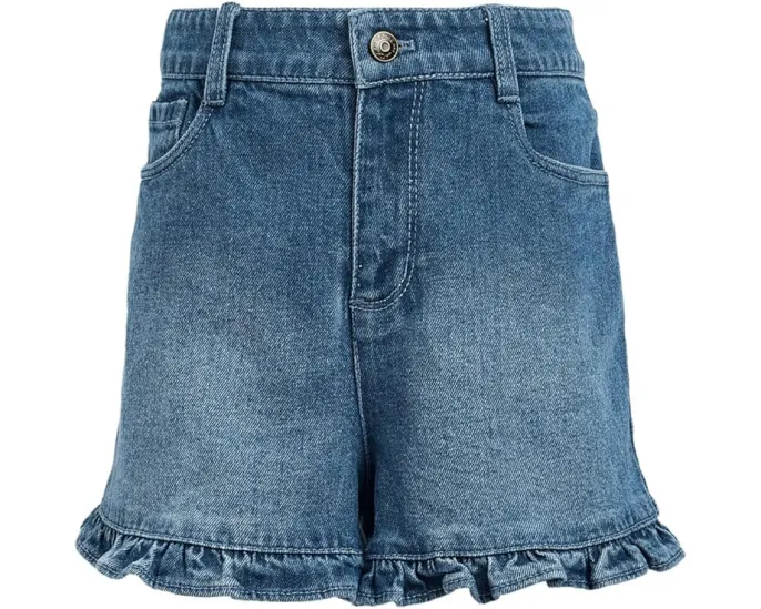 Джинсовые шорты Janie and Jack с оборками по низу
