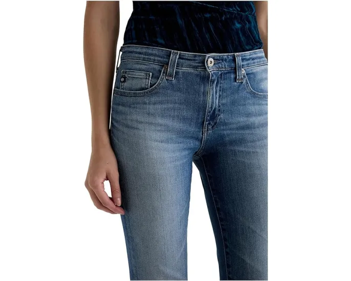 Джинсы AG Jeans Prima Low Rise Cigarette с зауженным силуэтом