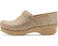Клоги Dansko Professional из кожи Gold с пенной подошвой