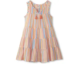 Детское платье Hatley Sunny Stripes Layered с кисточками
