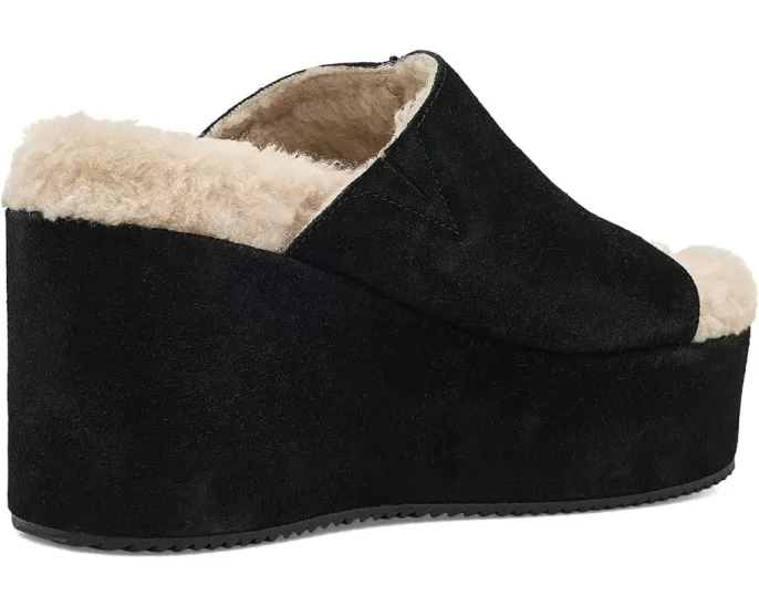 Босоножки Seychelles Iconic Moment на танкетке с мехом