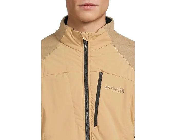 Куртка Columbia Arctic Crest Hybrid Full Zip с технологией Omni Heat и подкладкой из переработанного полиэстера