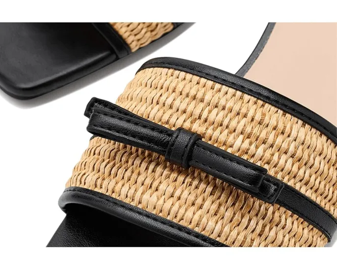 Сандалии Bandolino Catona с квадратным носком и бантом на устойчивом каблуке