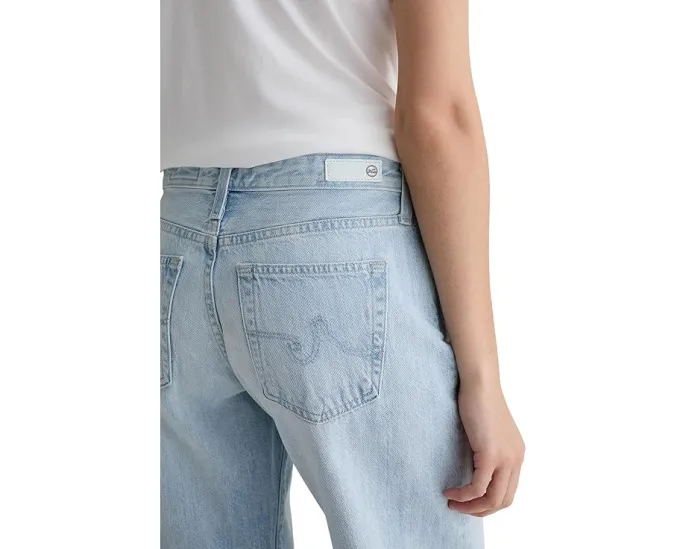 Джинсы Adria Low Rise Baggy Wide Leg от AG Jeans в расслабленном крое