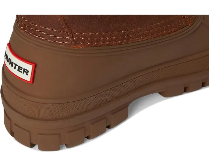 Водонепроницаемые ботинки Hunter Skylar до середины икры из премиальной кожи