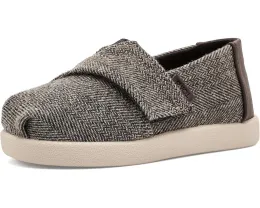 Детские туфли TOMS Alpargata темно коричневые