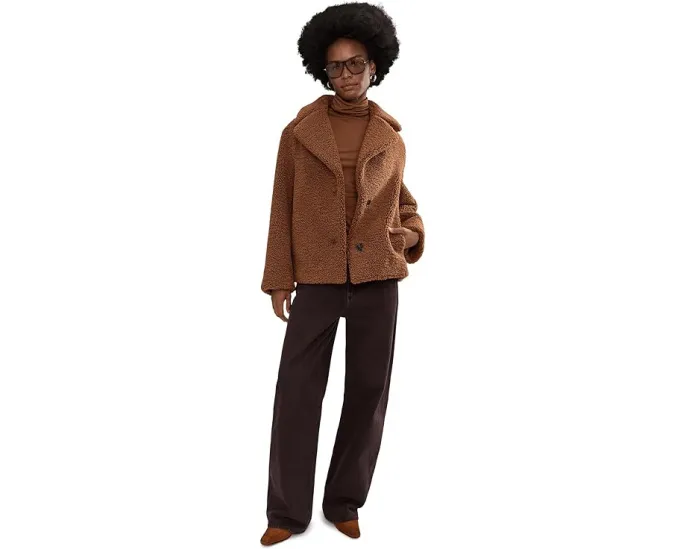 Куртка AllSaints Eddie Faux Teddy из искусственного меха