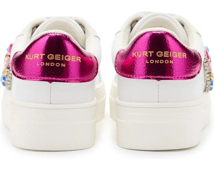 Детские кеды Kurt Geiger London Mini Laney Love Heart с металлическим сердцем