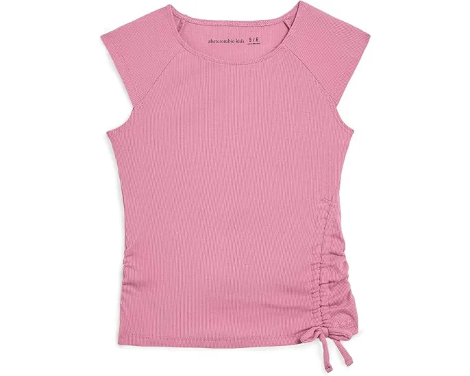 Футболка с асимметричной драпировкой abercrombie kids для детей
