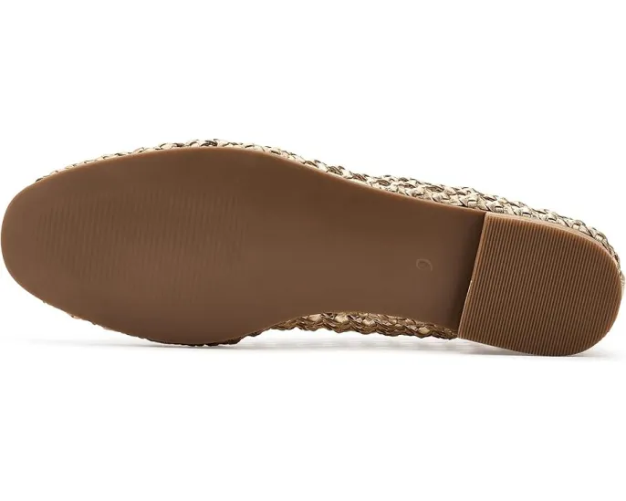 Балетки Flagstaff с плетеным кожаным верхом и бантом