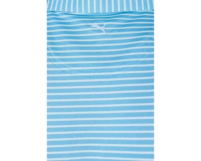 Поло для гольфа PUMA Golf BRRR Stripe с охлаждающей технологией Triple Chill