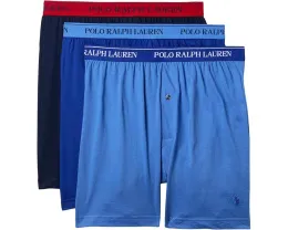 Трусы-боксеры Polo Ralph Lauren Classic Fit 3 пары из влагоотводящего хлопка