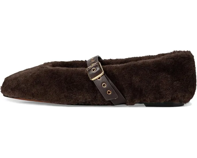Туфли Mary Jane Remy с мехом Teddy и регулируемой пряжкой Madewell