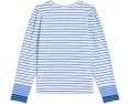 Футболка Vineyard Vines с рукавом-фонарик и полосками Puff Sleeve Jersey Tee