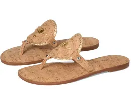 Сандалии Jack Rogers Collins с пробковым верхом и миндальным носком