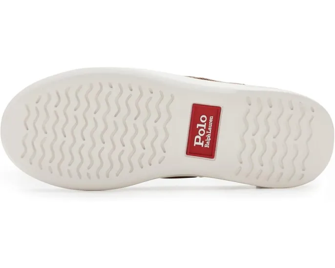 Кроссовки Polo Ralph Lauren Rlite Mariner из хлопка с кожаными шнурками