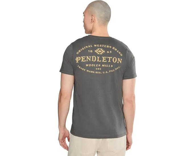 Футболка Pendleton Vintage Stamp Logo с принтом
