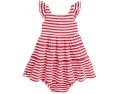 Платье и шорты-блумеры для младенцев из джерси в полоску Polo Ralph Lauren Kids