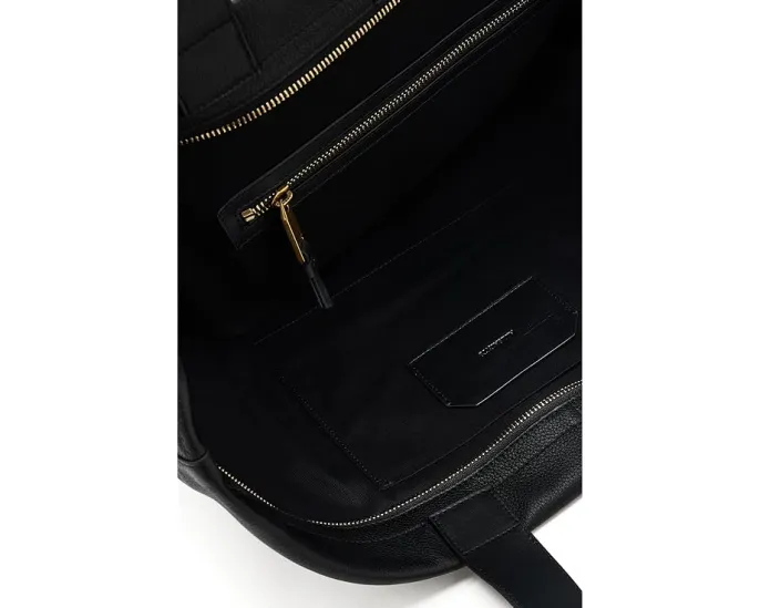 Сумка Alba Zip Tote из натуральной кожи от AllSaints на молнии