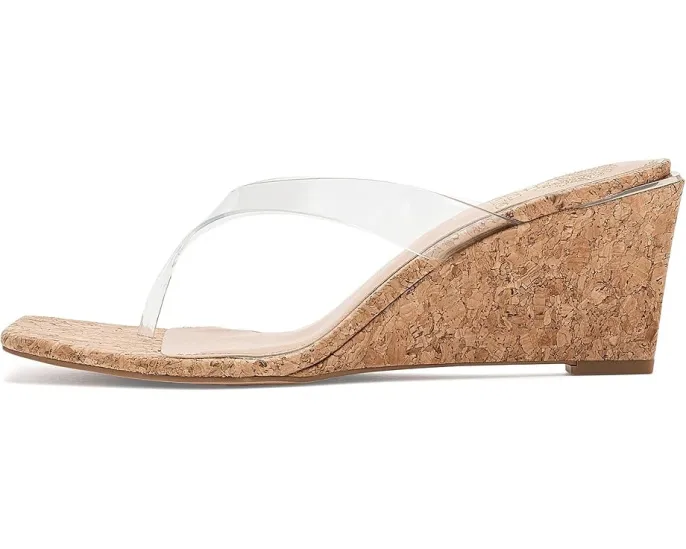 Сандалии-вьетнамки Cianna Thong Wedge Vince Camuto на танкетке