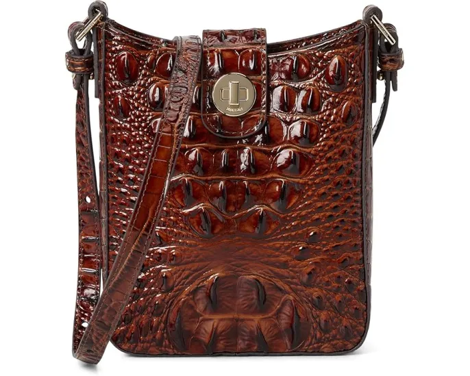 Кроссбоди Brahmin Melbourne Marley из натуральной кожи с пыльником