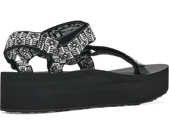 Сандалии Teva Flatform на платформе с ремешками из переработанного полиэстера